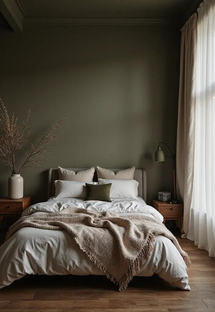 Olive Branch by Sherwin-Williams - оливковая ветвь