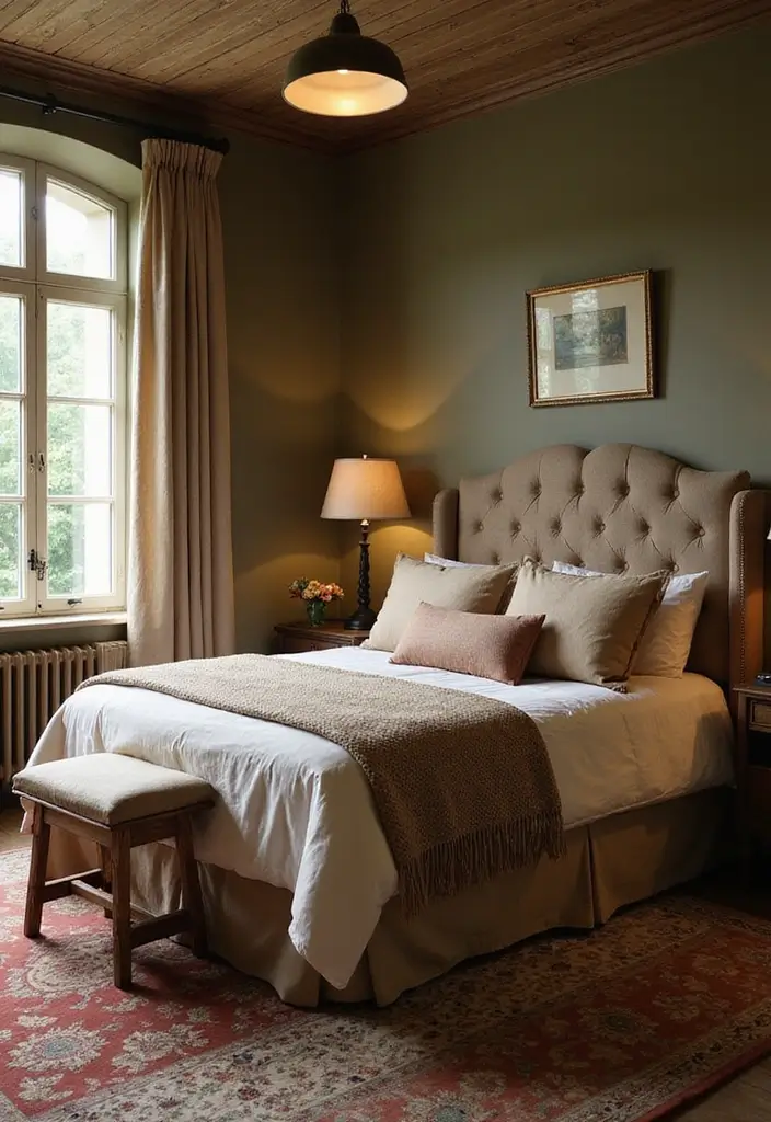 Deep Olive by Sherwin-Williams - глубокий оливковый оттенок