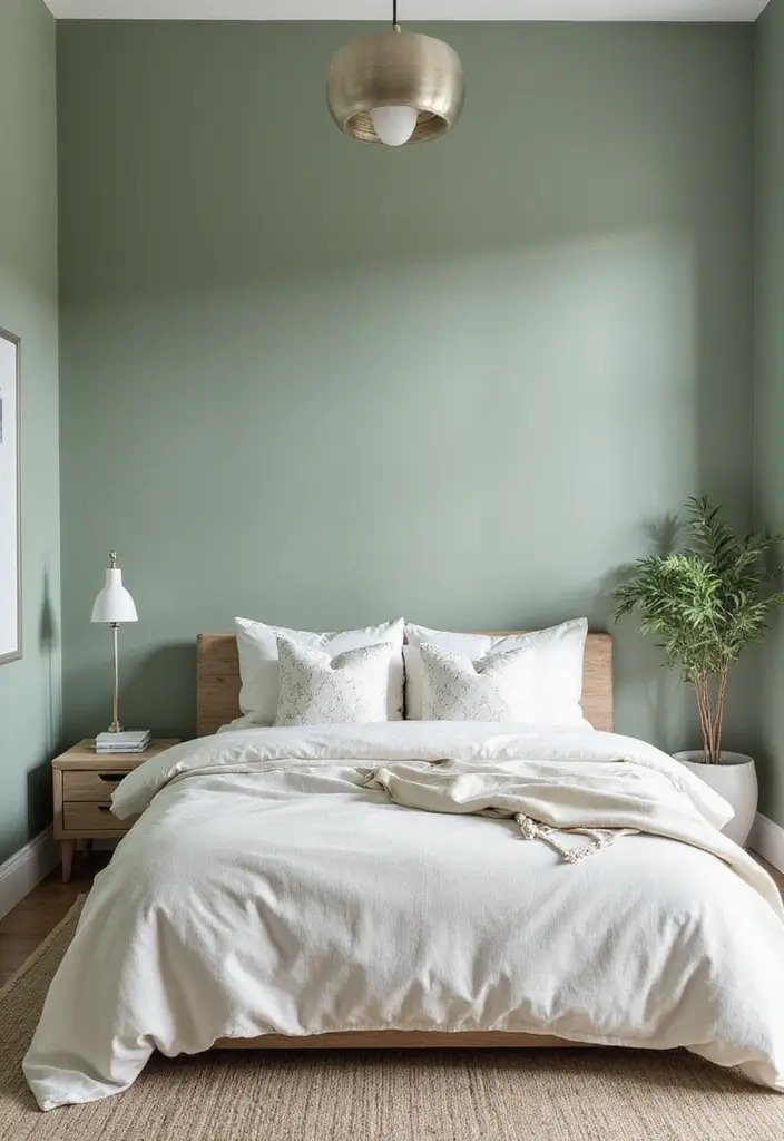 Soft Fern by Sherwin-Williams - мягкий папоротниковый оттенок