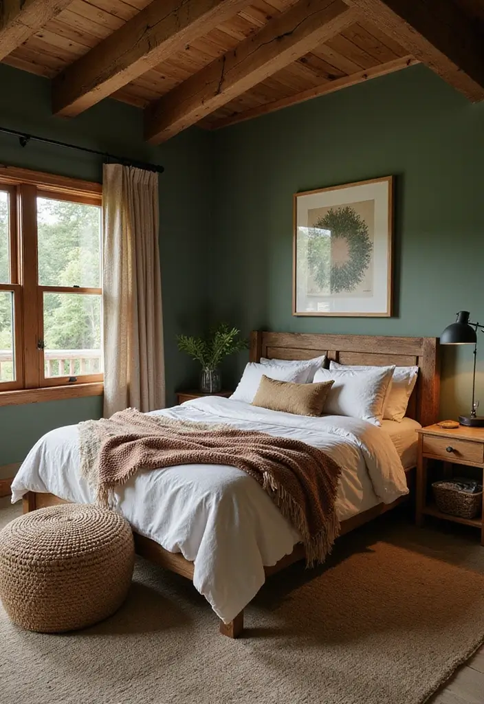 Moss Green by Glidden - природный шалфейно-зеленый оттенок